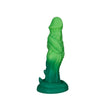 17 cm Green Silicone Monster Drachendildo
