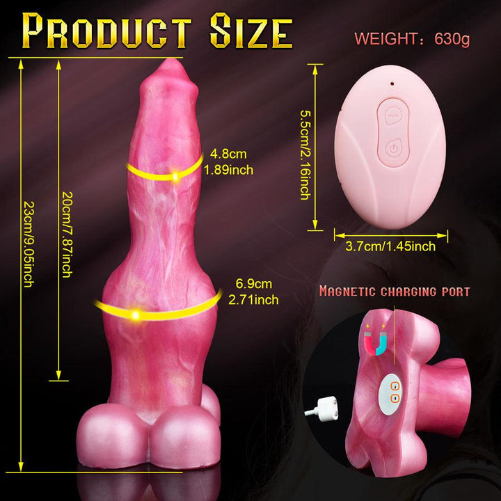 Thrusting Remote Control Kont Dildo