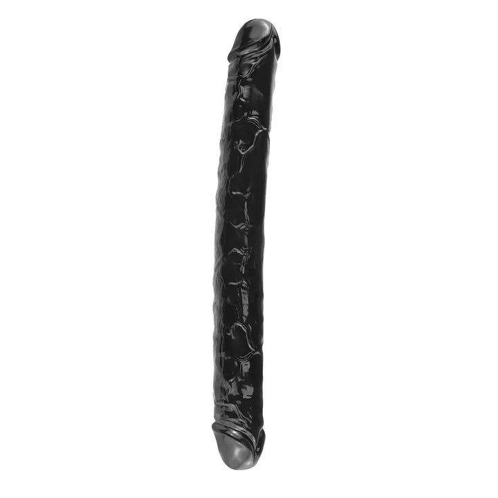 Schwarzer 18-Zoll-Dildo mit Doppelkopf