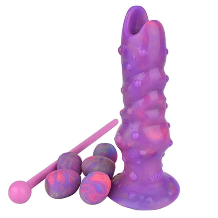 Schlangenförmiger Legebohrer-Dildo