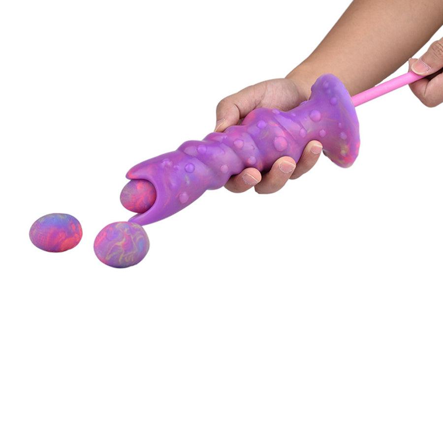 Schlangenförmiger Legebohrer-Dildo