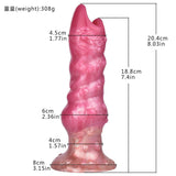 Laden Sie das Bild in den Galerie-Viewer, Caterpillar Fantasy Legebohrer-Dildo aus Silikon