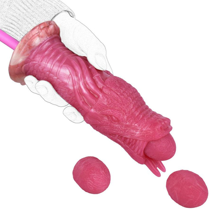 Ovipositor Alien Dildo aus Silikon für BDSM-Spiele