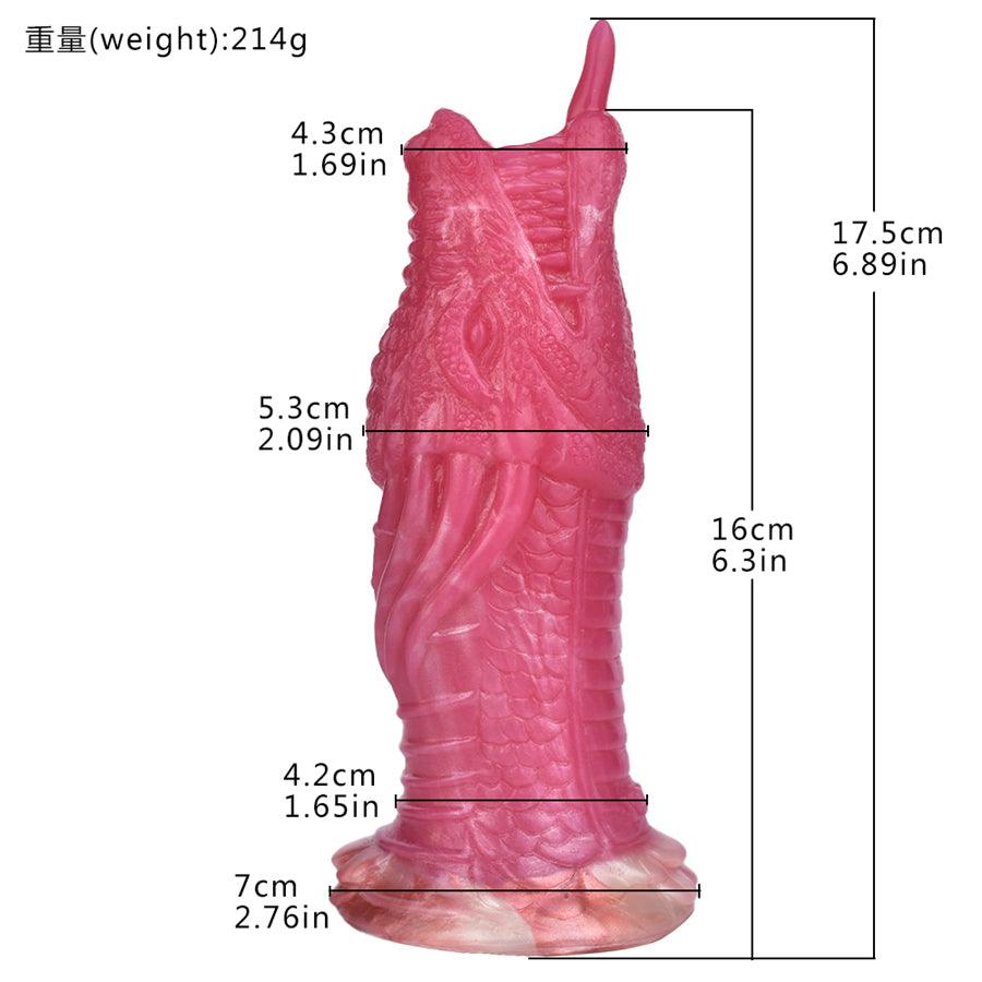 Ovipositor Alien Dildo aus Silikon für BDSM-Spiele