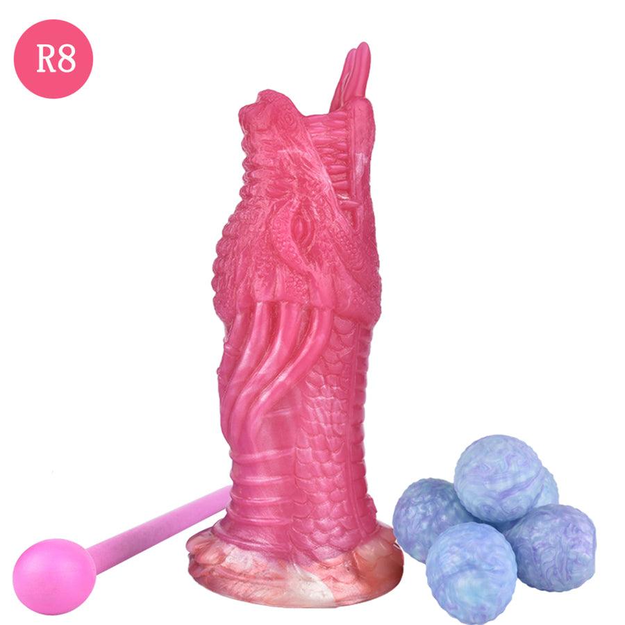 Ovipositor Alien Dildo aus Silikon für BDSM-Spiele