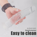 Load image into Gallery viewer, 4 Kinds Size Super Suction Transparent Realistic Dildo