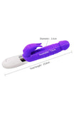 Laden Sie das Bild in den Galerie-Viewer, Rotating Penis Vibrator Thrusting Rabbit G-Spot Massager