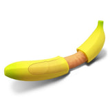 画像をギャラリー ビューアにロード Discreet Banana Vibe Waterproof Dildos Vibrator 5 Inch Dildo