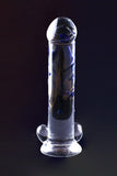 Laden Sie das Bild in den Galerie-Viewer, Erotic Crystal Glass Dildo Realistic