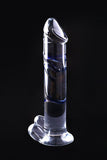 Laden Sie das Bild in den Galerie-Viewer, Erotic Crystal Glass Dildo Realistic