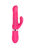 Laden Sie das Bild in den Galerie-Viewer, Mizzzee Rechargeable Silent Rabbit Vibrator Clitoral Stimulator Rose Red / Smooth