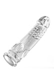 Laden Sie das Bild in den Galerie-Viewer, Mizzzee Extra Inch Penis Extender Sleeve Transparent / B