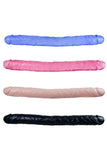 画像をギャラリー ビューアにロード Double-Ended Super Jelly Tpe Realistic Dildo