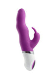 画像をギャラリー ビューアにロード Easylovel 40 Heating Ultra-Quiet Rechargeable Rabbit Vibrator Purple