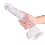 Laden Sie das Bild in den Galerie-Viewer, 12.6 Inch Super Suction Realistic Dildo Transparent