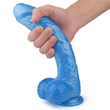 Laden Sie das Bild in den Galerie-Viewer, 4 Colors 9.45 Inch Powerful Sucker Macho Dildo Blue