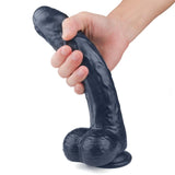 Laden Sie das Bild in den Galerie-Viewer, 4 Colors 9.45 Inch Powerful Sucker Macho Dildo Black