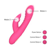 画像をギャラリー ビューアにロード G-Spot Rabbit Vibrator Penis And Raised Surface Design