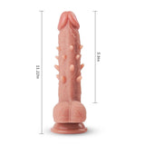 Laden Sie das Bild in den Galerie-Viewer, Realistischer 7,9-Zoll-Dildo mit Saugnapf und Dornen