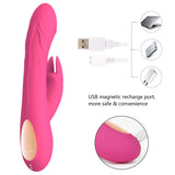 画像をギャラリー ビューアにロード G-Spot Rabbit Vibrator Penis And Raised Surface Design