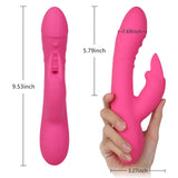 画像をギャラリー ビューアにロード G-Spot Rabbit Vibrator Penis And Raised Surface Design