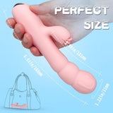 Carica l&#39;immagine nel visualizzatore di Gallery, Plump And Round Head Soft Rabbits Vibrator Rabbit