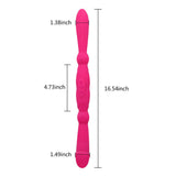 Laden Sie das Bild in den Galerie-Viewer, Double-Ended Strapless Dildo G-Spot Vibrator Rechargeable