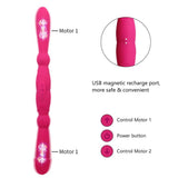 Laden Sie das Bild in den Galerie-Viewer, Double-Ended Strapless Dildo G-Spot Vibrator Rechargeable