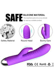 画像をギャラリー ビューアにロード G Point Dildo Female Rabbit Vibrator Double Vibration Stimulator Silicone Clitoris Vagina Massager