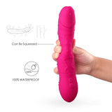 画像をギャラリー ビューアにロード Realistic Vibrator Squeezable Waterproof