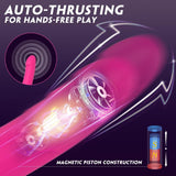 Charger l&#39;image dans la galerie, 17.7 Inch Realistic Double-Ended Dildos For Anal Vagina Simulation Dildo Vibrator