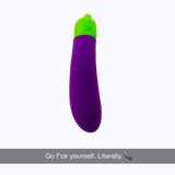 画像をギャラリー ビューアにロード Auberginen-Vibrator-Dildo, lustiges Sexspielzeug